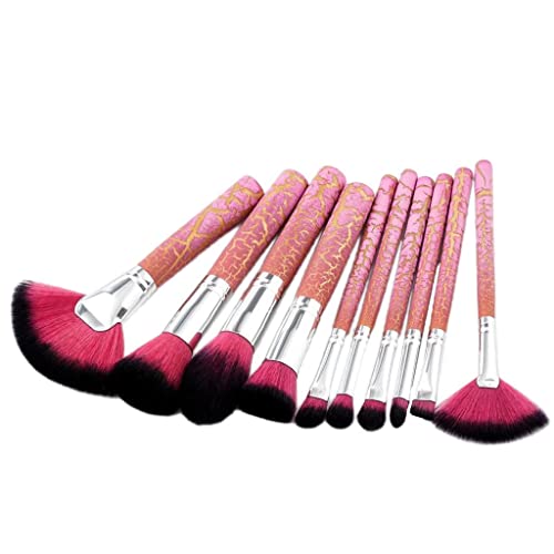 B Baosity Make Up 10 Kosmetikpinsel Gesichtspuder Lidschatten Rougepinsel Set von B Baosity