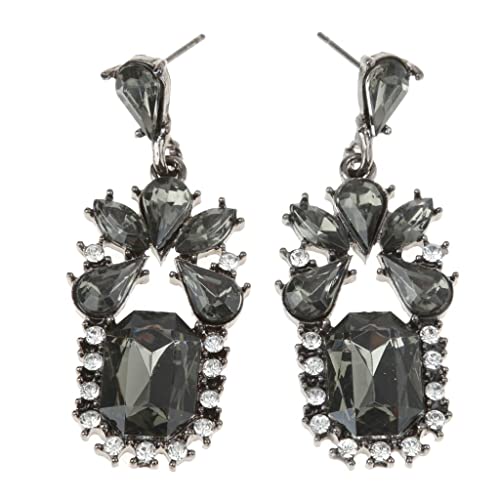 B Baosity Versilberte Frauen Wunderschöne KinderKinderlätzchen Aussage Lange Ohrringe von B Baosity