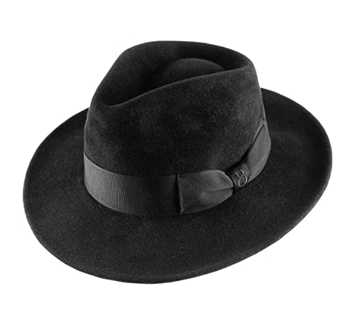 B Couture - Fedora Hut wasserabweisend Valence - Size 59 cm - Noir B Couture - Fedora Hut wasserabweisend Valence - Size 59 cm - Noir von B Couture