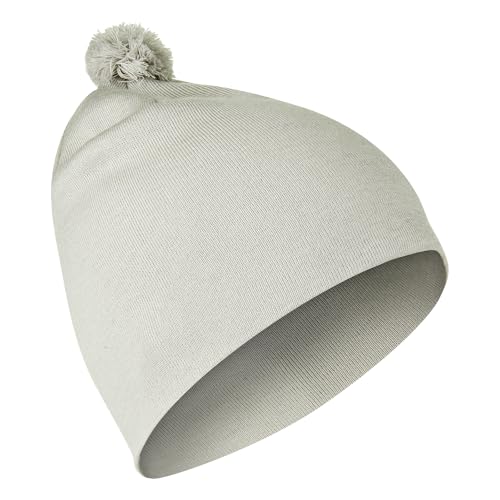 Daehlie Damen Herren Unisex Mütze Skimütze Strickmütze Bommelmütze Hat Tradition, Farbe:Hellgrau, Artikel:-91000 Quiet Grey von B DÆHLIE