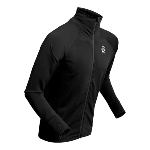 Daehlie Herren Midlayerjacke Langlaufjacke Funktionsjacke Laufjacke, Farbe:Schwarz, Artikel:-99900 Black, Größe:XL von B DÆHLIE