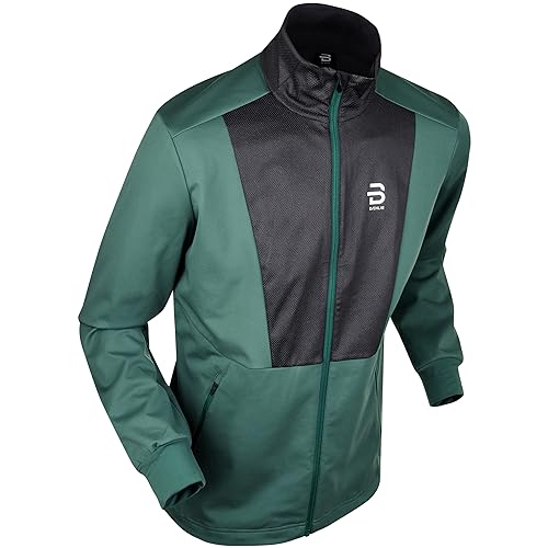 DAEHLIE Herren Skijacke Langlaufjacke Funktionsjacke Outdoorjacke Jacket Select, Farbe:Grün, Artikel:-53750 dark forest, Größe:2XL von B DÆHLIE