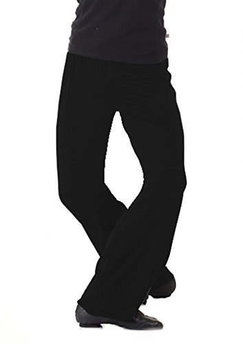 B Dancewear Herren Jazz Hose für Tanz, Erwachsenengrößen - Schwarz - XX-Large von B Dancewear