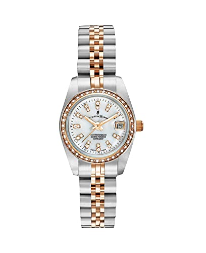 Jacques Du Manoir Damenuhr - Inspiration, 26 mm Analog Quarzuhr mit Edelstahl Armband von B JACQUES DU MANOIR