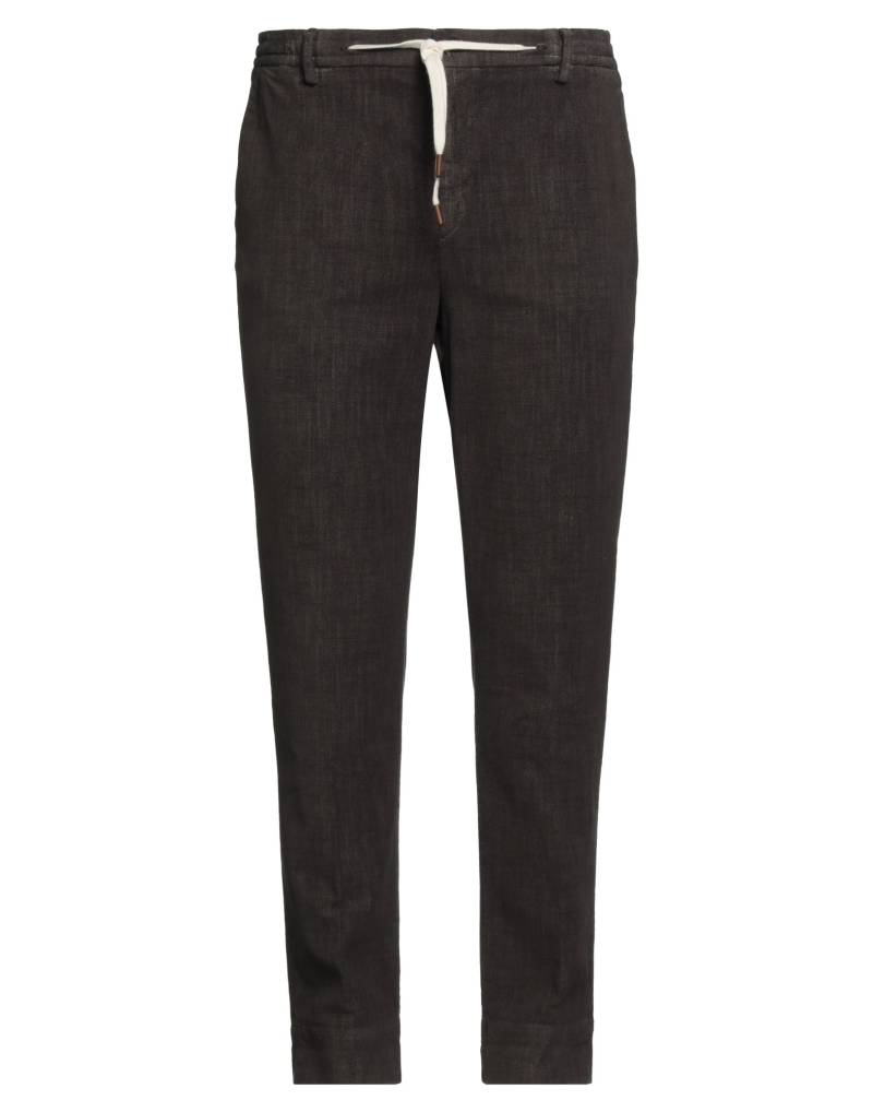 B SETTECENTO Hose Herren Dunkelbraun von B SETTECENTO