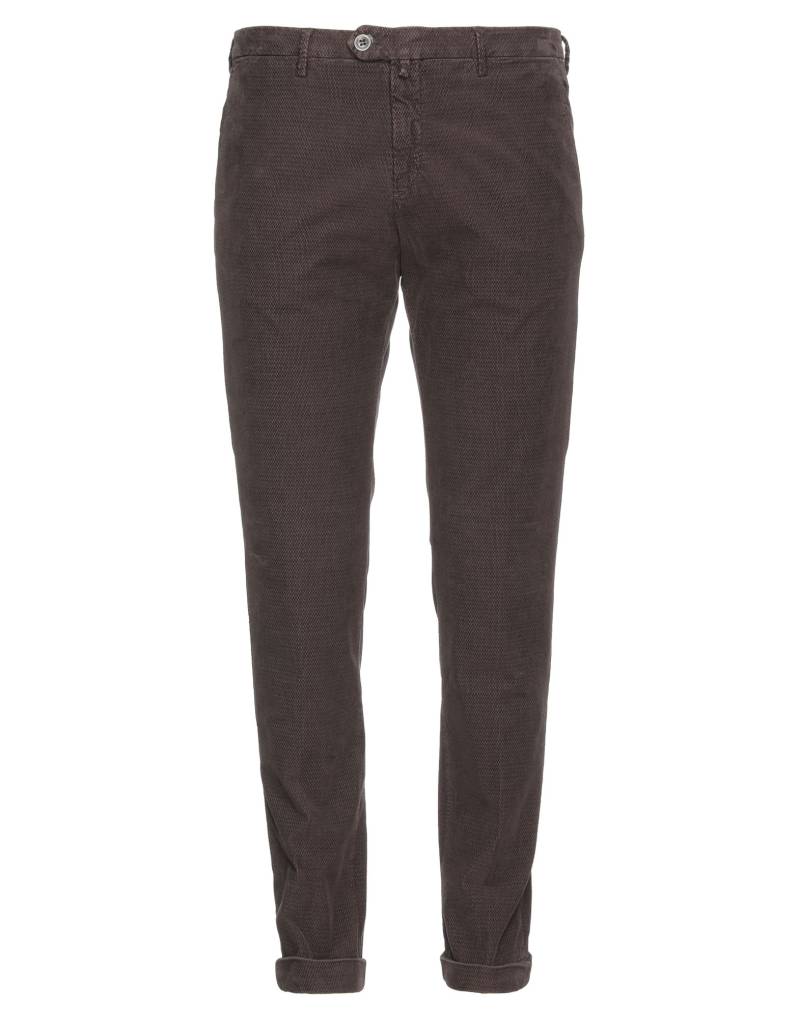 B SETTECENTO Hose Herren Dunkelbraun von B SETTECENTO
