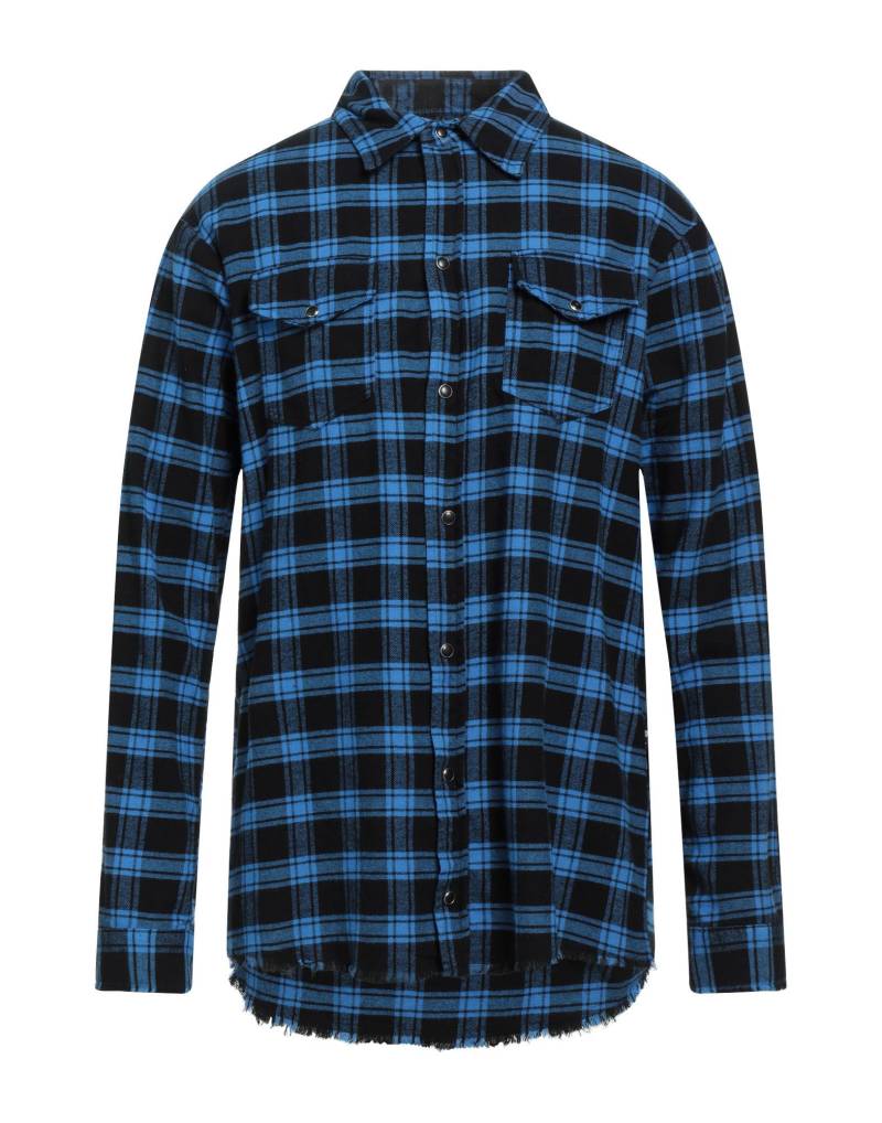 B-USED Hemd Herren Azurblau von B-USED