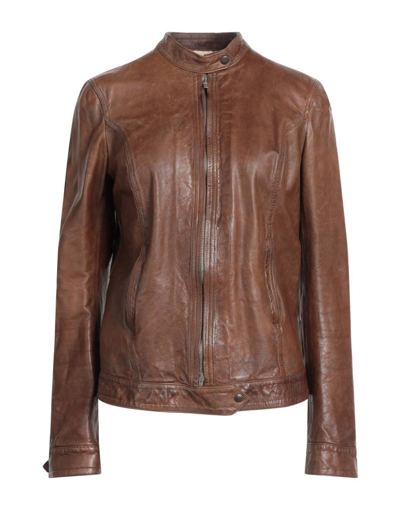 B-USED Jacke & Anorak Damen Braun von B-USED