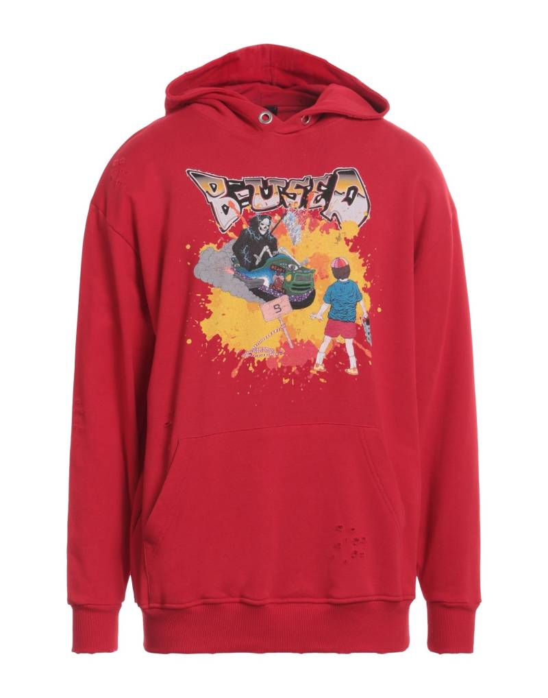 B-USED Sweatshirt Herren Rot von B-USED