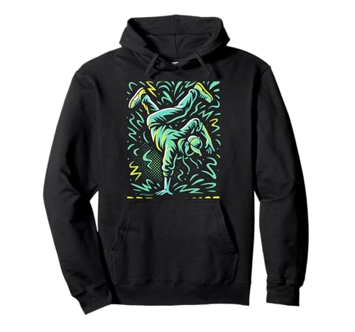 Coole Jungs Breakdance - Breakdance Handstand Pullover Hoodie von B-boying Breakdancer Breakdancing Breaker