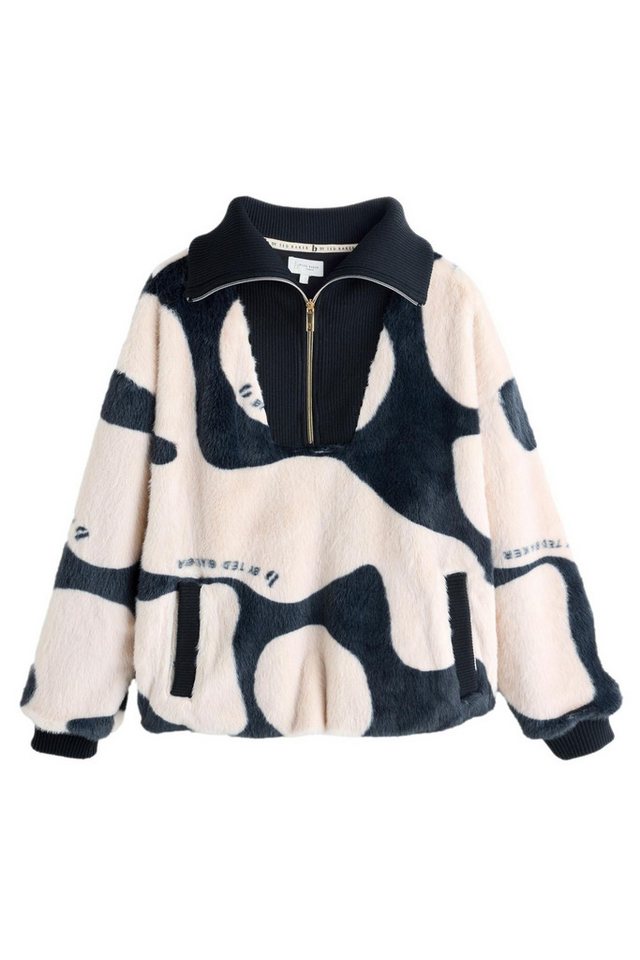 B by Ted Baker Fleecepullover B By Ted Baker Fleece-Oberteil mit Reißverschluss (1-tlg) von B by Ted Baker