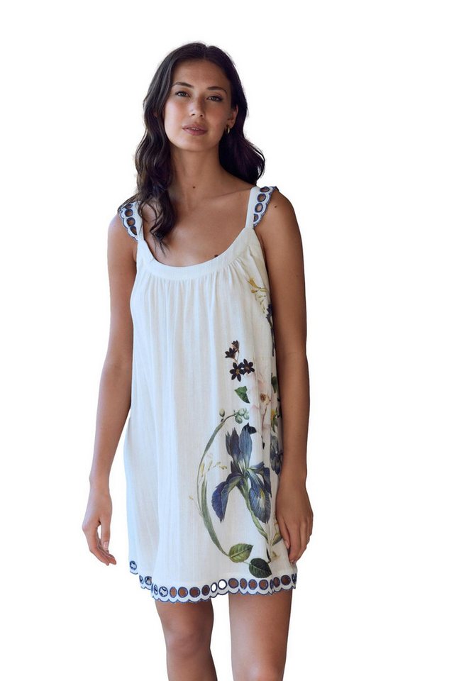 B by Ted Baker Nachthemd B by Ted Baker Negligé mit Broderie-Trägern (1-tlg) von B by Ted Baker