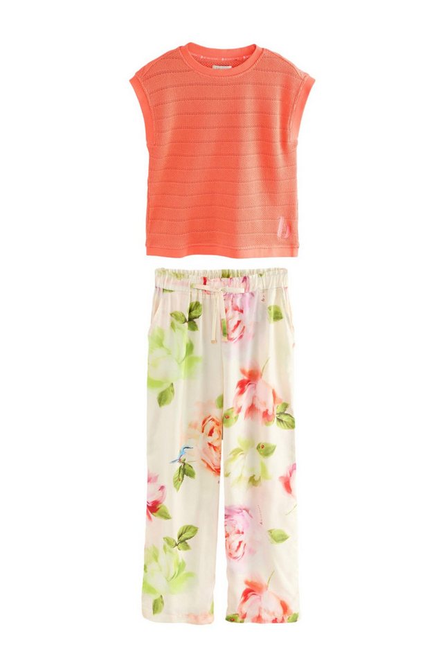 B by Ted Baker Pyjama B By Ted Baker Satin-Pyjama Strick (2 tlg) von B by Ted Baker