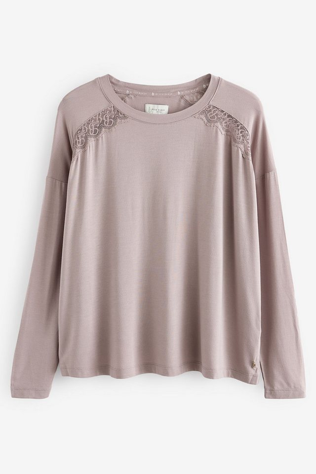 B by Ted Baker Pyjama B by Ted Baker Langarmshirt aus Modal (1 tlg) von B by Ted Baker
