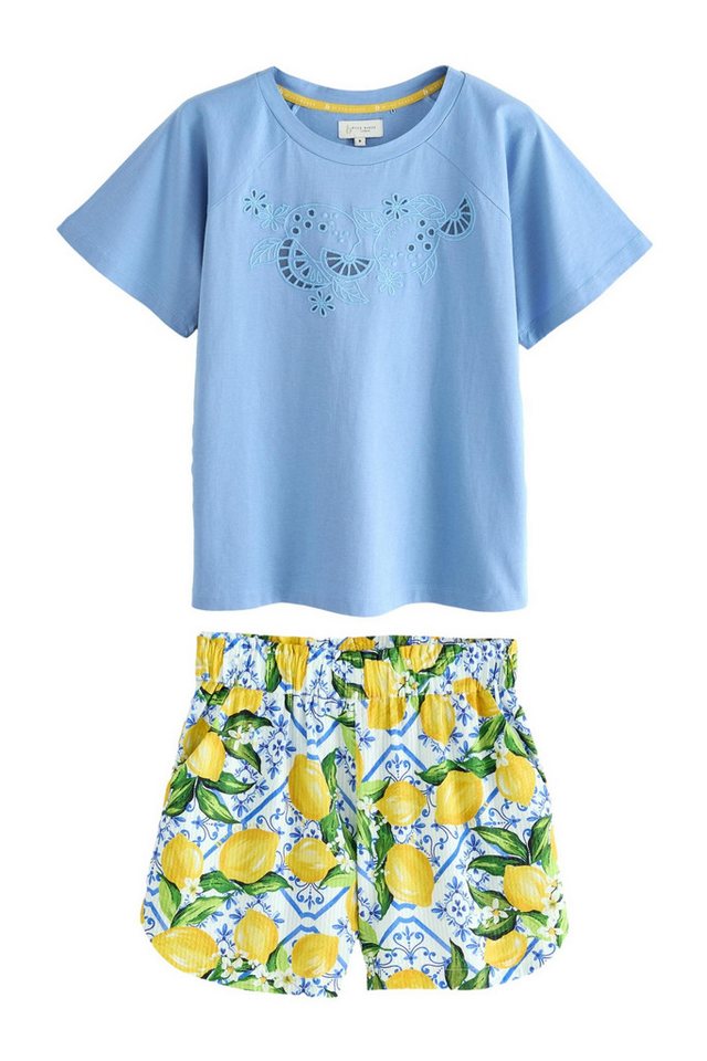 B by Ted Baker Pyjama B by Ted Baker Schlafanzug mit Shorts, Zitrone (2 tlg) von B by Ted Baker