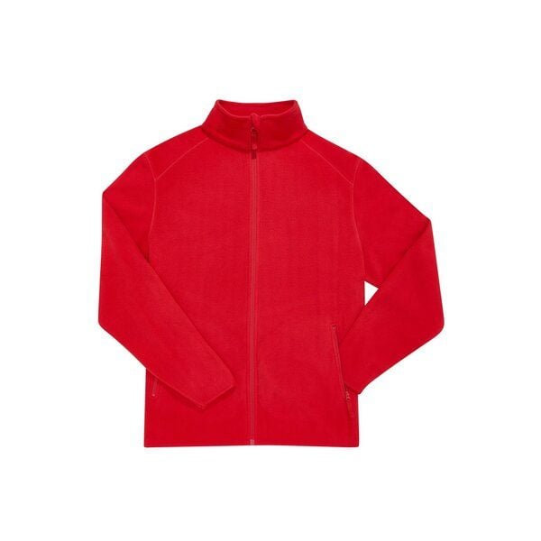 B&C BE INSPIRED Unisex Fleecejacke Übergangsjacke superweich zwei Fronttaschen mit Reißverschluss bis Gr. 4XL von B&C BE INSPIRED