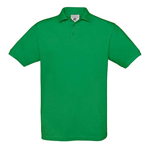 B&C Collection PU409 Mens Short Sleeve Safran Polo Shirt - Kelly Green - X-Large B&C Collection PU409 Mens Short Sleeve Safran Polo Shirt - Kelly Green - X-Large von B&C