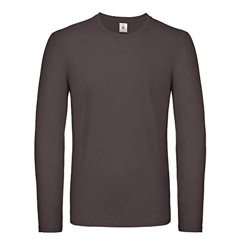 B&C - #E150 Long Sleeve/Bear Brown, L von B&C