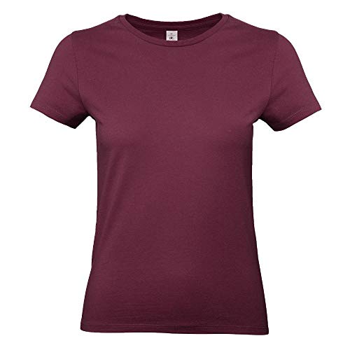 B&C - #E190 Woman/Burgundy, S von B&C