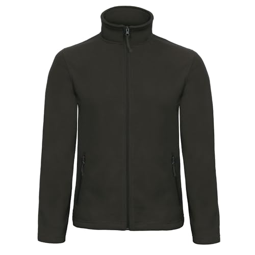 B&C - Fleecejacke ID.501 – Herren, Schwarz , L von B&C