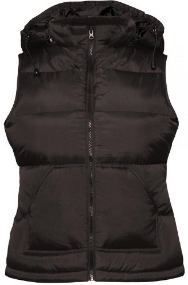 B&C Funktionsweste Damen Bodywarmer Zen+ / Gefütterte Kapuze in Daunenoptik von B&C