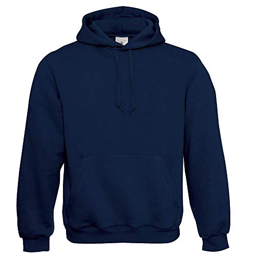 B&C - Kapuzen-Sweatshirt 'Hooded Sweat' / Navy, XXL von BC Footwear