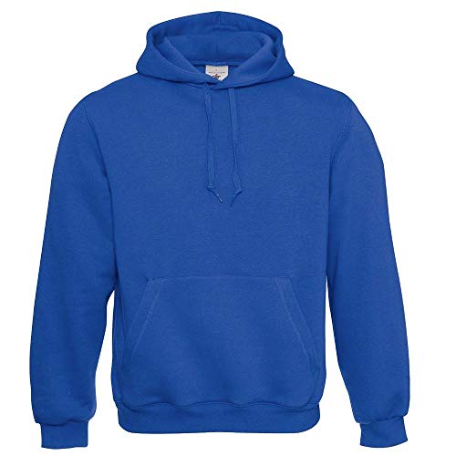 B&C - Kapuzen-Sweatshirt 'Hooded Sweat' / Royal, M von B&C