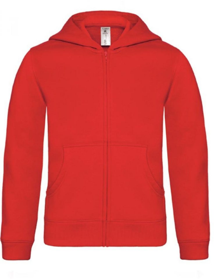 B&C Outdoorjacke Kinderjacke Hooded Full Zip Sweat / Kids von B&C