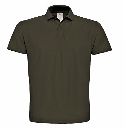 B&C Piqué Herren Polo Shirt - PUI10, Größe:M, Farbe:Brown von B&C