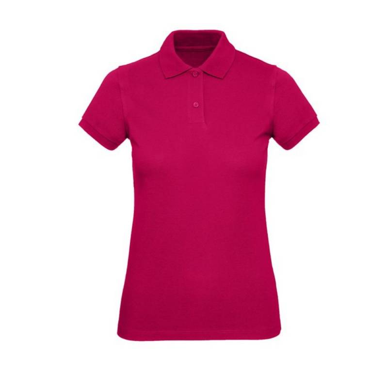 B&C Poloshirt Damen Slim Fit Polohemd aus Baumwolle von B&C