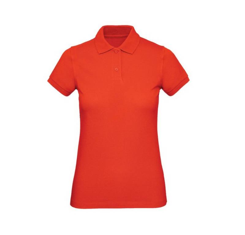 B&C Poloshirt Damen Slim Fit Polohemd aus Baumwolle von B&C