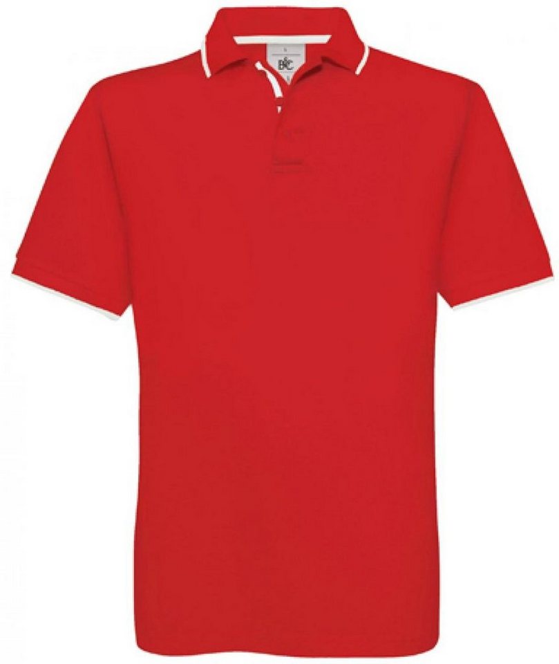 B&C Poloshirt Herren Poloshirt Safran Sport von B&C