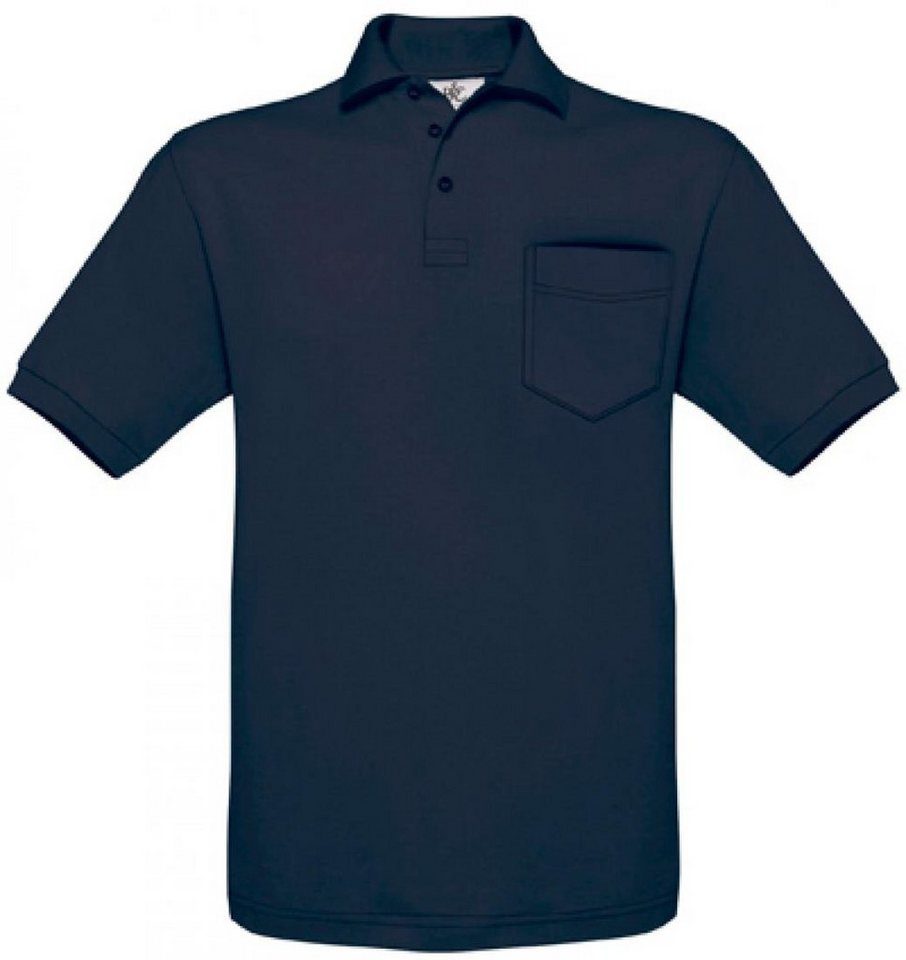 B&C Poloshirt Poloshirt Safran Pocket / Unisex von B&C