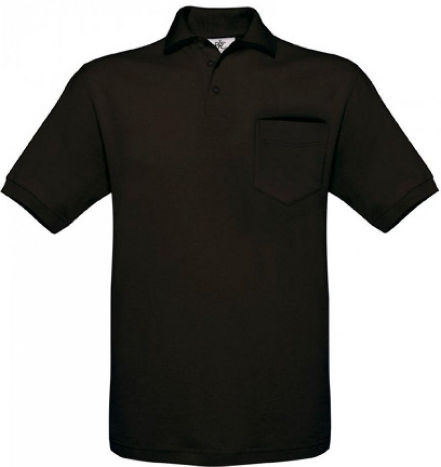 B&C Poloshirt Poloshirt Safran Pocket / Unisex von B&C