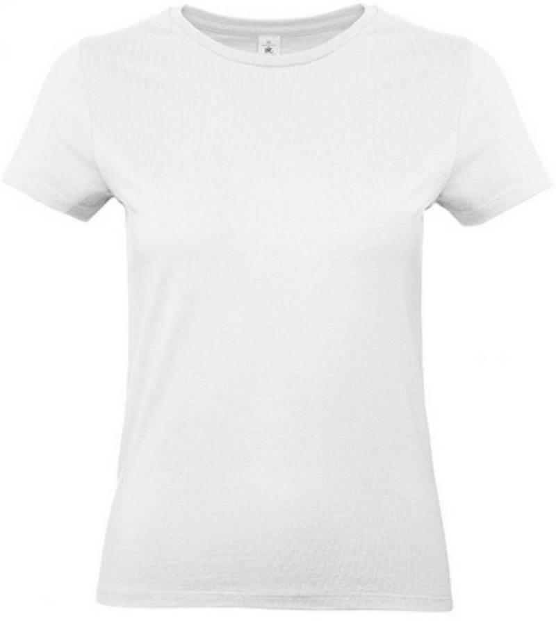 B&C Rundhalsshirt Damen T-Shirt 100 E190 von B&C