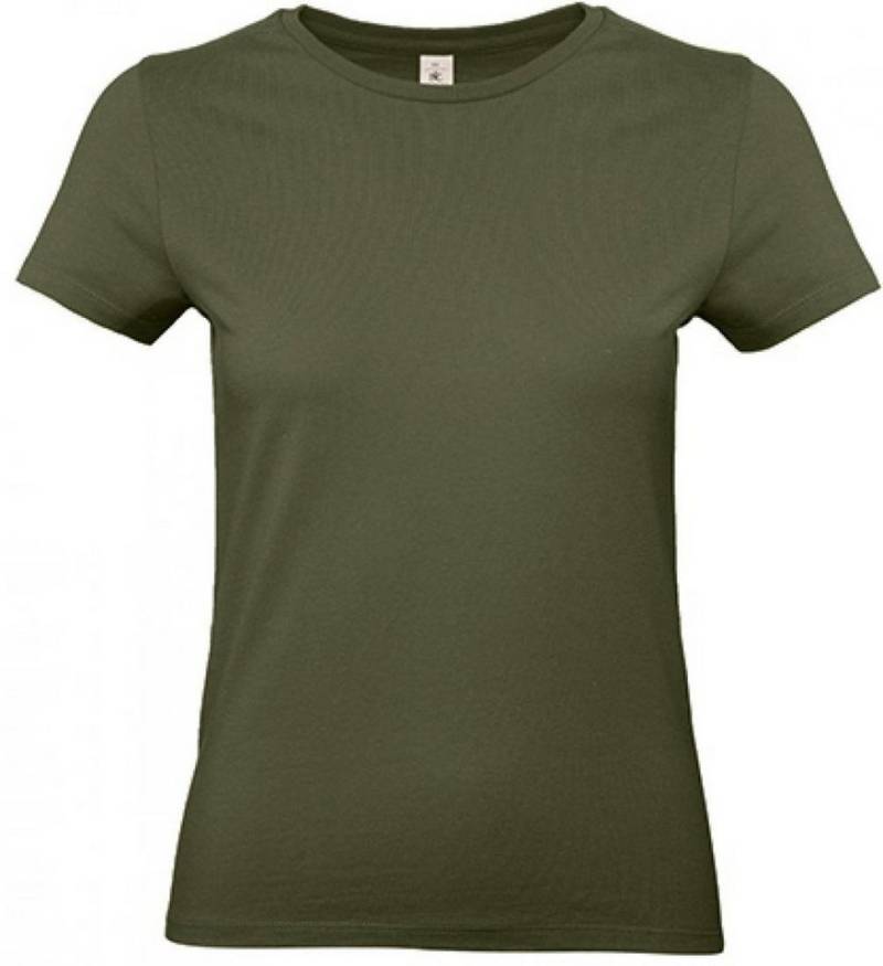 B&C Rundhalsshirt Damen T-Shirt 100 E190 von B&C