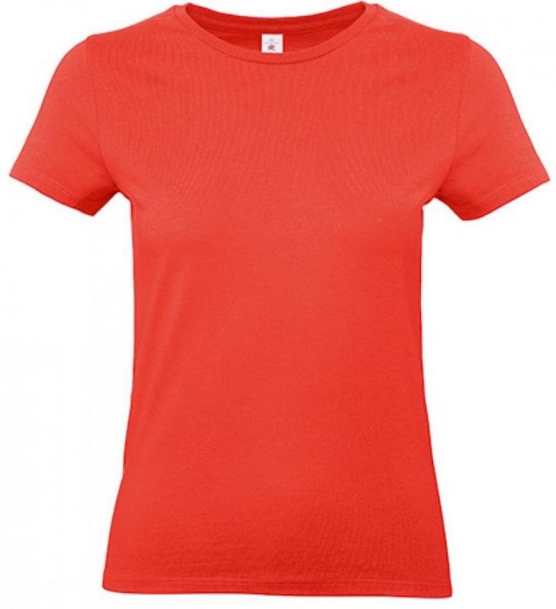 B&C Rundhalsshirt Damen T-Shirt 100 E190 von B&C