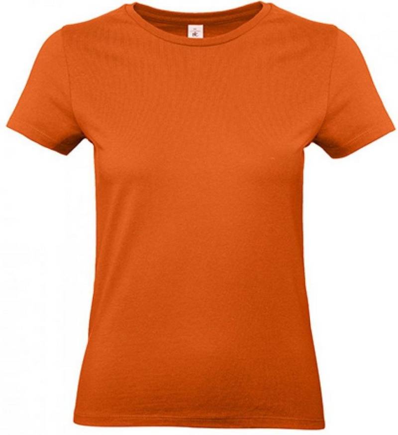 B&C Rundhalsshirt Damen T-Shirt 100 E190 von B&C