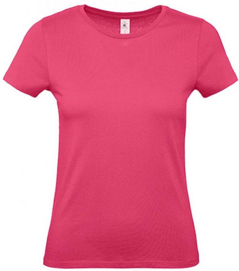 B&C Rundhalsshirt Damen T-Shirt 100 von B&C