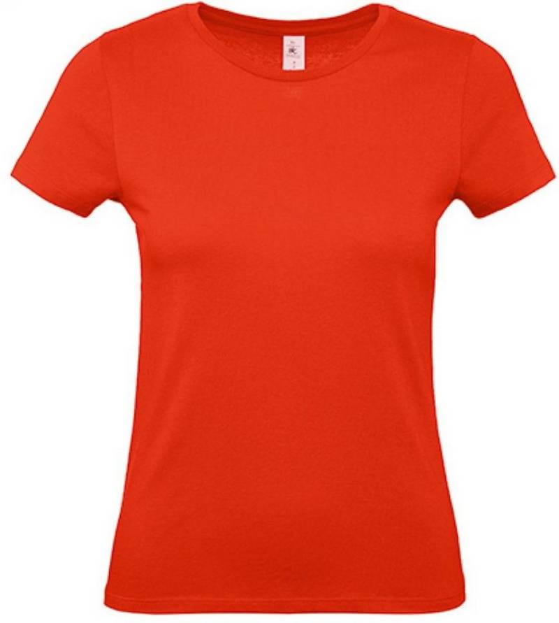 B&C Rundhalsshirt Damen T-Shirt 100 von B&C