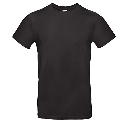 B&C - Single Jersey Herren T-Shirt #E190 / Black, 4XL B&C - Single Jersey Herren T-Shirt #E190 / Black, 4XL von B&C