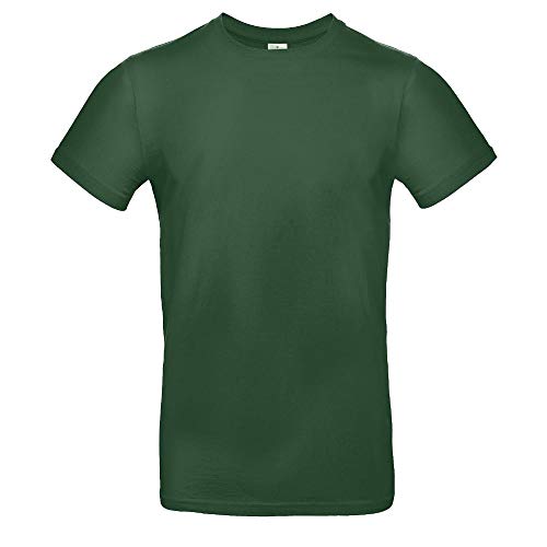 B&C - Single Jersey Herren T-Shirt #E190 / Bottle Green, L von B&C