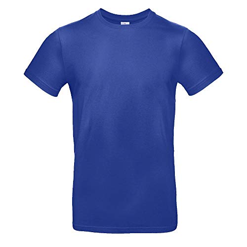 B&C - Single Jersey Herren T-Shirt #E190 / Cobalt Blue, L von B&C