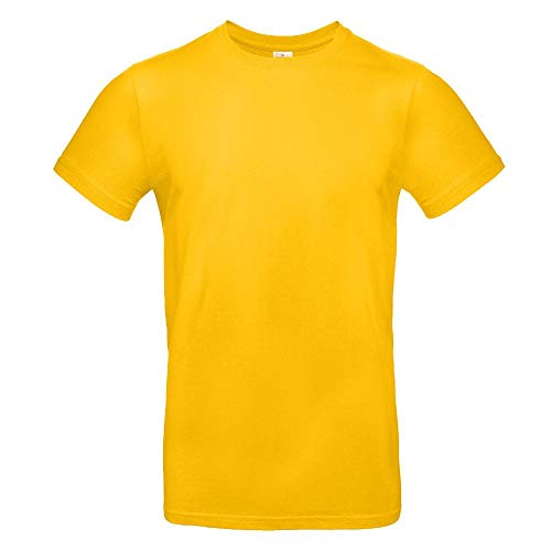 B&C - Single Jersey Herren T-Shirt #E190 / Gold, M von B&C