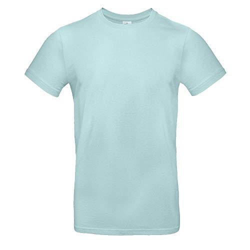 B&C - Single Jersey Herren T-Shirt #E190 / Millenial Mint, 3XL von B&C