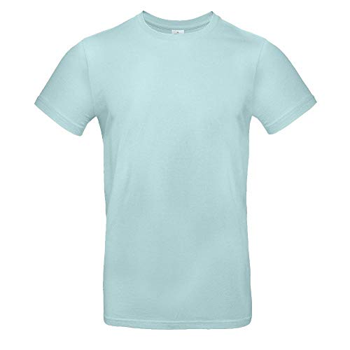 B&C - Single Jersey Herren T-Shirt #E190 / Millenial Mint, L von B&C