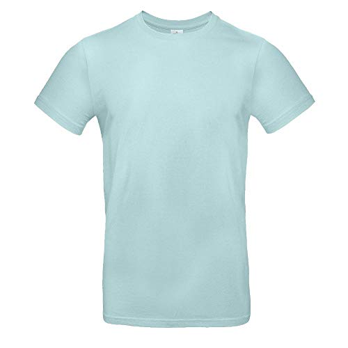 B&C - Single Jersey Herren T-Shirt #E190 / Millenial Mint, L von BC Footwear