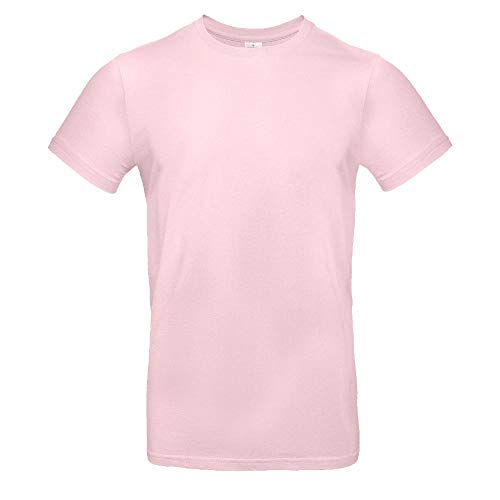 B&C - Single Jersey Herren T-Shirt #E190 / Orchid Pink, L von B&C