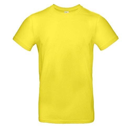 B&C - Single Jersey Herren T-Shirt #E190 / Solar Yellow, M von B&C