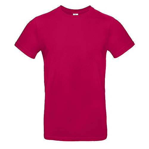B&C - Single Jersey Herren T-Shirt #E190 / Sorbet, M von B&C